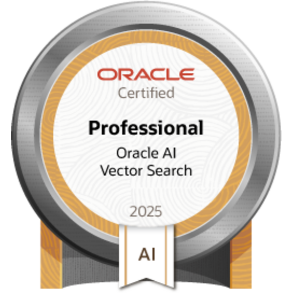Oracle AI Vector Search Certified Professional
