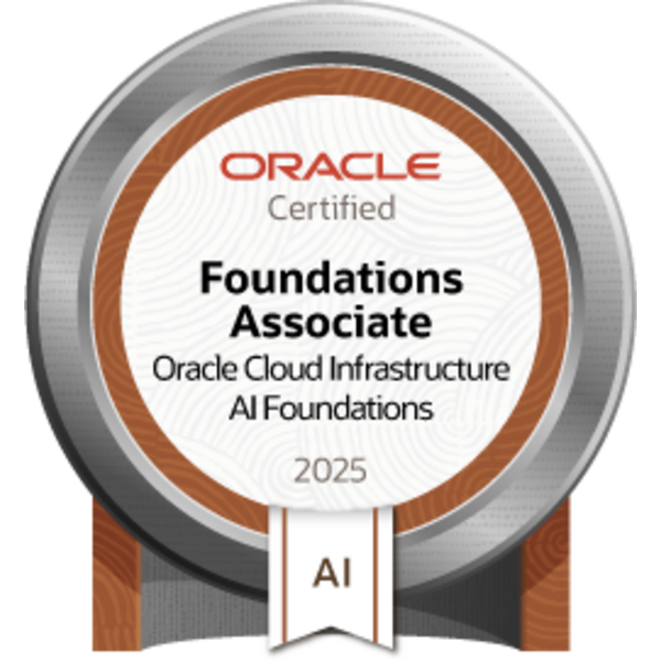 OCI 2025 AI Foundations Associate